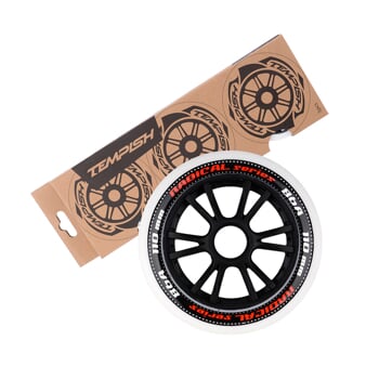RADICAL 110x24 85/86A sada koliesok (3ks) white