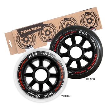 RADICAL 90x24 85A sada koliesok (4 ks) white