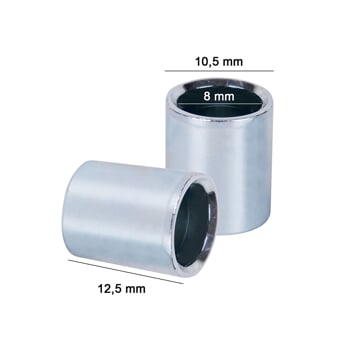 SPACER sada (2 ks), vnútorný priemer 8 mm 4,5mm