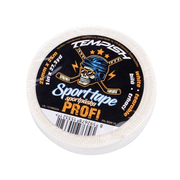 ŠPORTPÁSKA PROFI 25mx25mm trhacia white